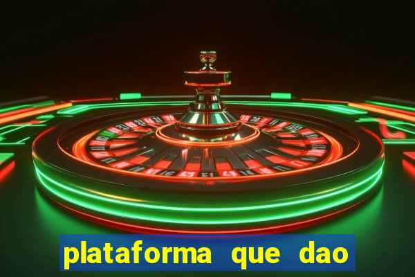 plataforma que dao bonus no cadastro